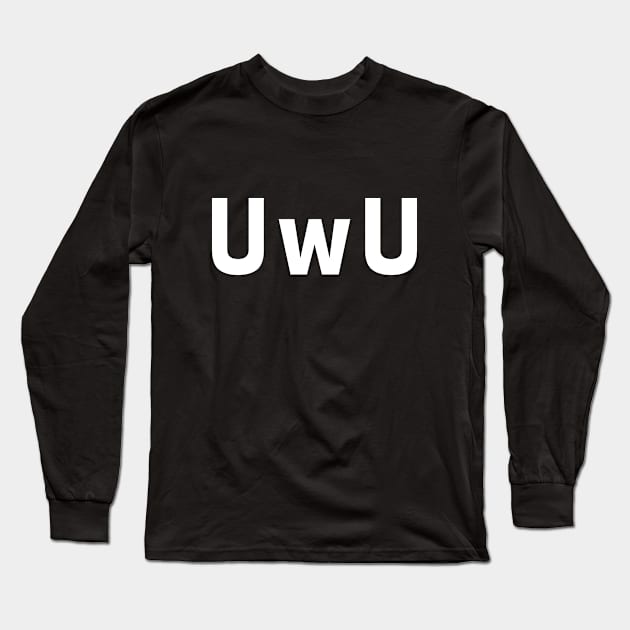 UwU Long Sleeve T-Shirt by lisalizarb